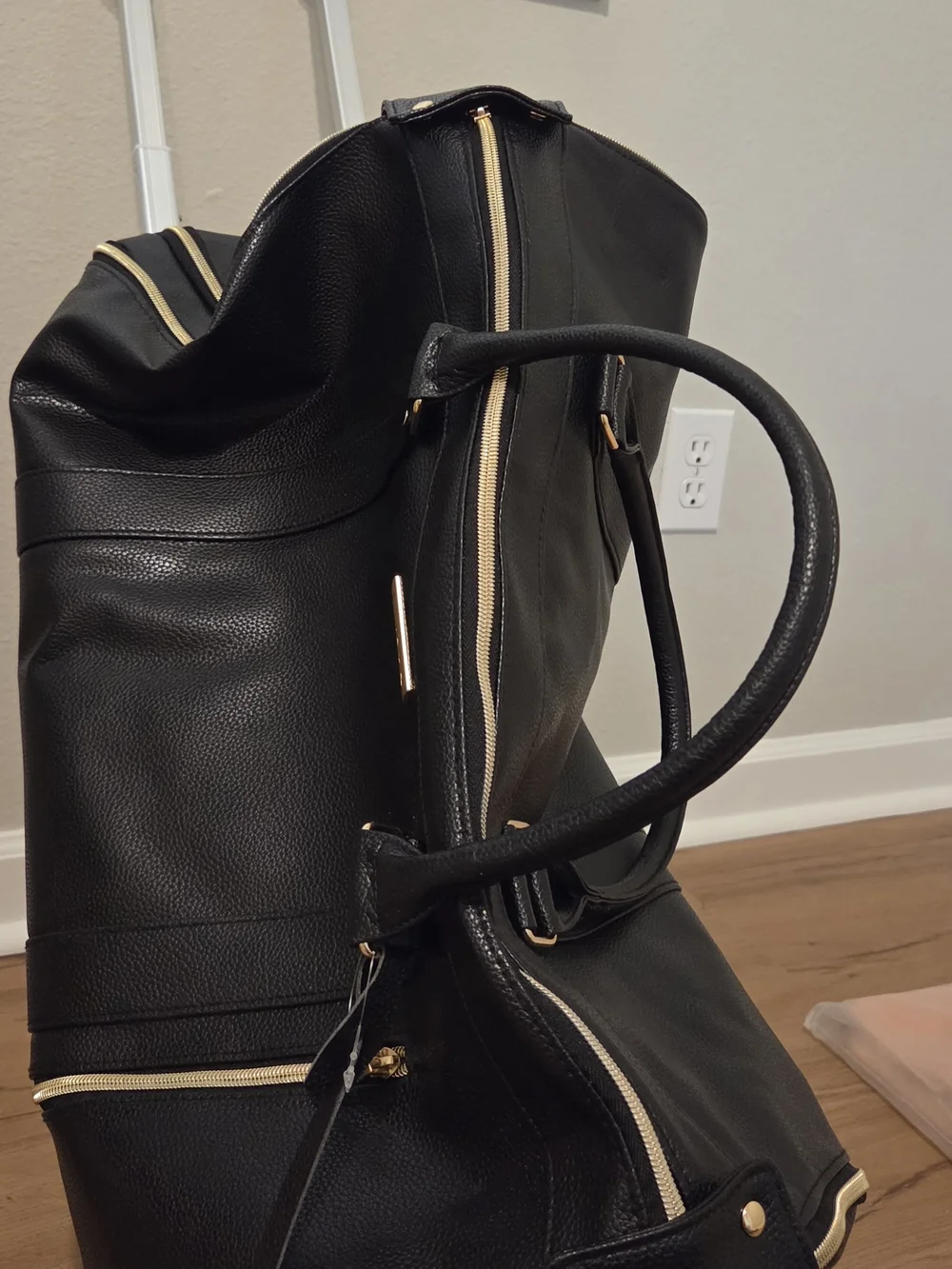 Luhxe Travel Garment Bag with Detachable Wheels